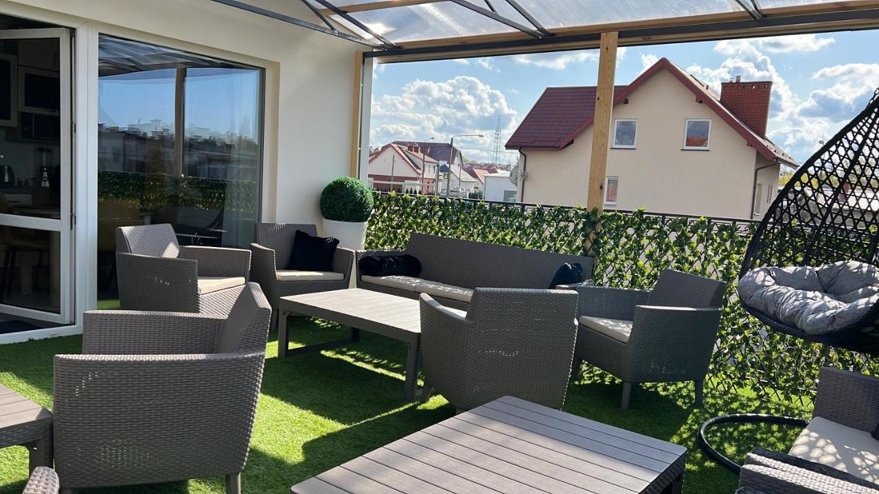 Comfort Zone Ostroda Villa Apartment Duplex Bagian luar foto